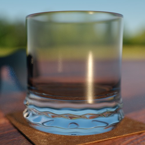 whiskey glass