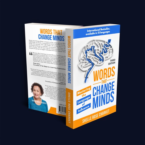 Words that Change Mind Modern Book Cover Design