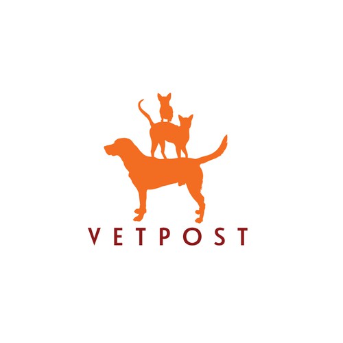 Create a fun logo for a national veterinary/pet e-commerce site for VetPost