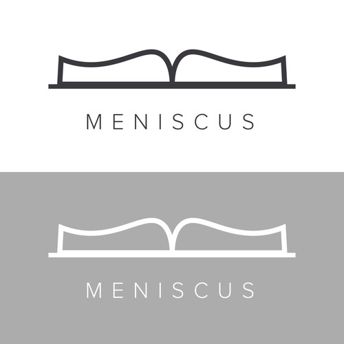 Classy logo concept for Meniscus