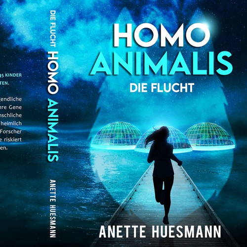 Homo Animalis Book cover design