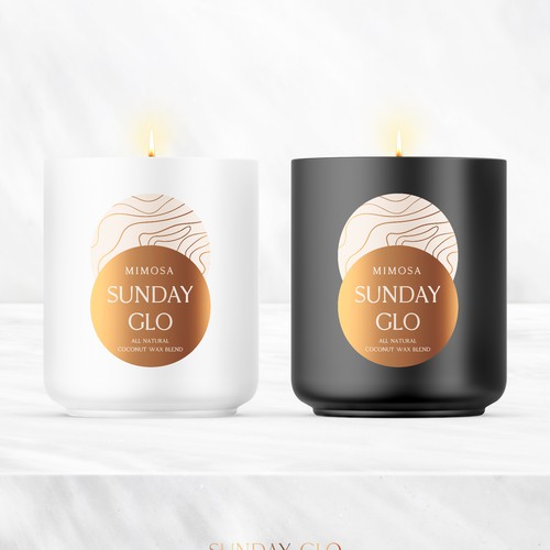 Candle Label Design