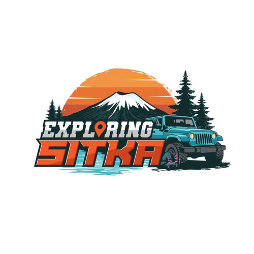 A bold logo for travel