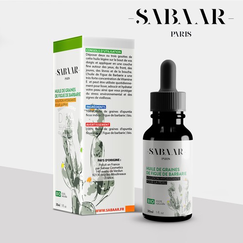 SABAAR - Label 3D design