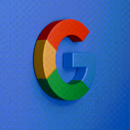 Google G Logo 3D Render & Animation