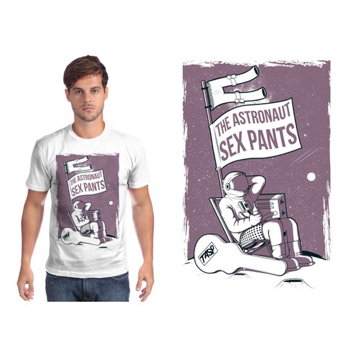 The Astronaut Sex Pants (band) needs a t-shirt design- Not much $$$ but a really cool project!! Yes?