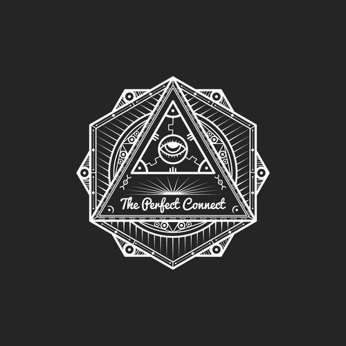 Esoteric Illuminati like logo for a hip hop record label