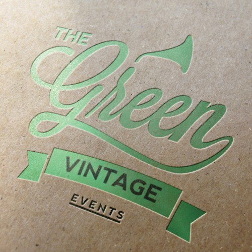 Create vintage logo for one events company