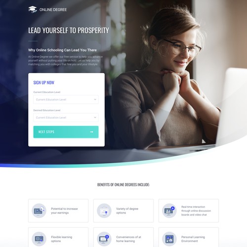 Lead Gen Landing page