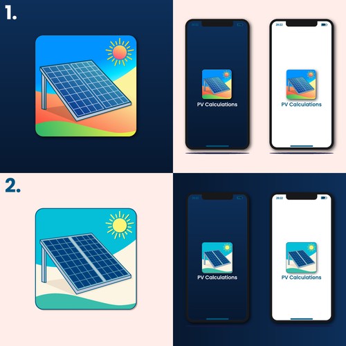 App Icon concept for PV Calculations