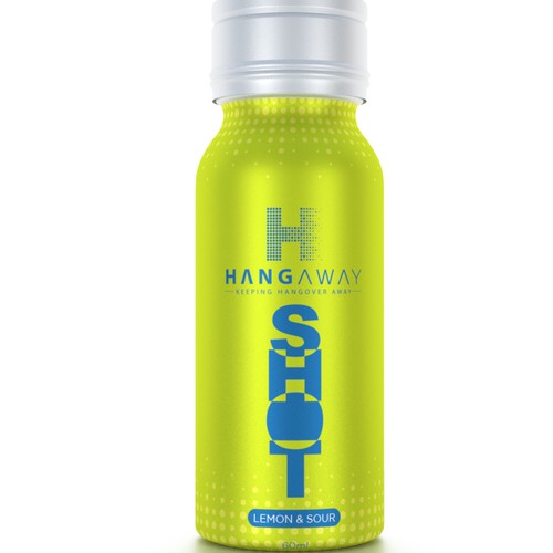 Hangover Shot in Aluminium Bottle