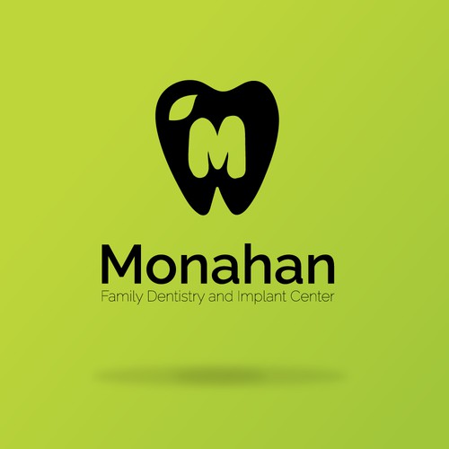 Monahan Family - Dentistry and Implant Center - Logo design