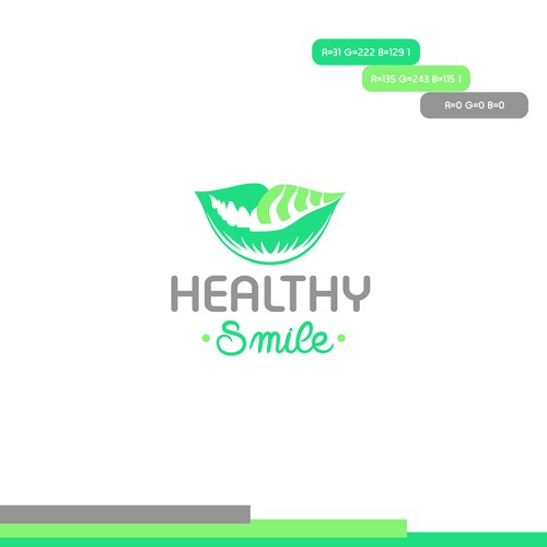 Logo design for dental clinic