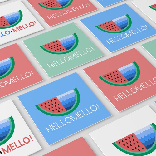 Logo/Label Concept for Watermelon Water