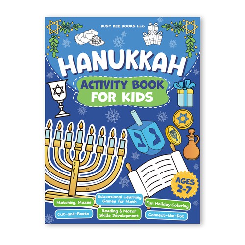 Hanukkah Activity Book for Kids Ages 2-7