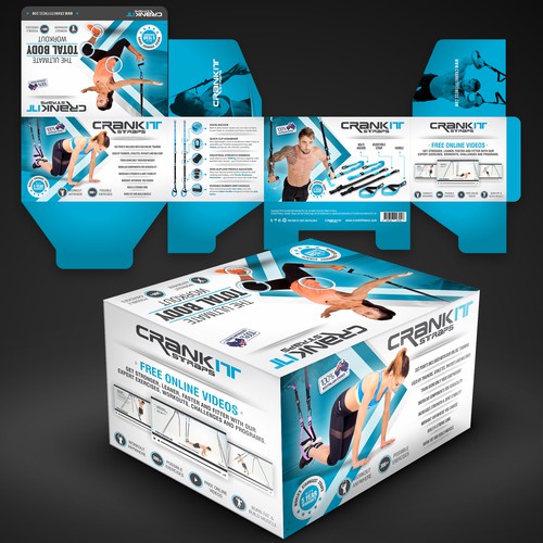 Packaging Design for CrankIt Fitness