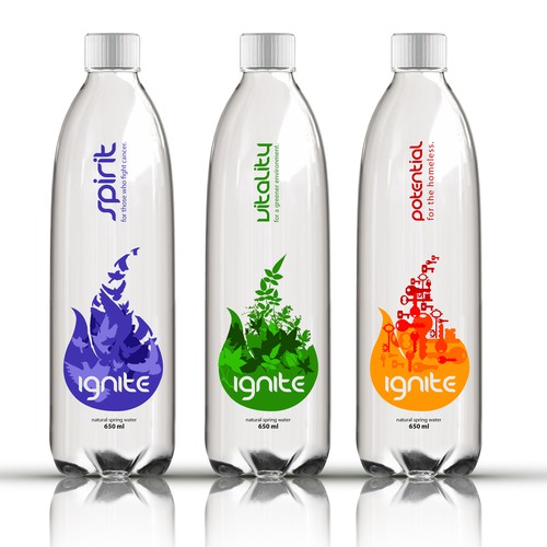 product label for ignite