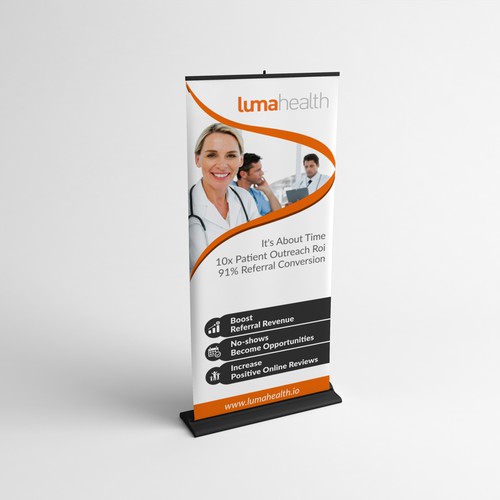 Design MedTech Start-Up's Tradeshow Banner