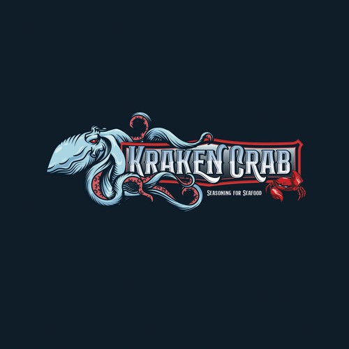 kraken crab logo