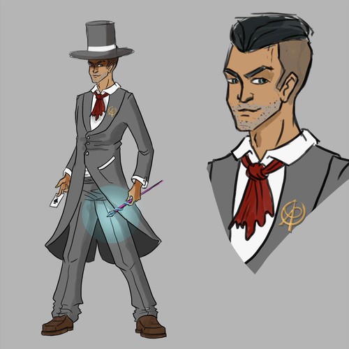 magician concept art