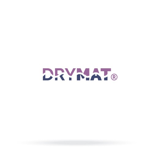 DryMat Product Logo design