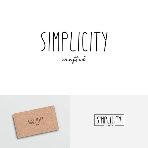 Logo for craft shop Simplicity