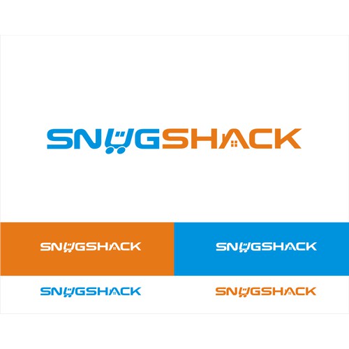 New logo design for small space living at SnugShack
