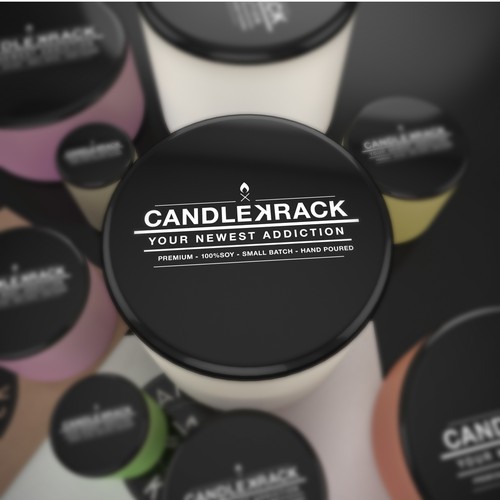 Logo for a candle company.