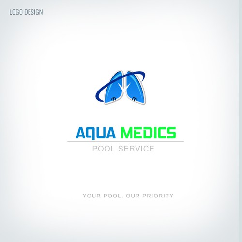 Aqua Medics Pool Service needs a new logo