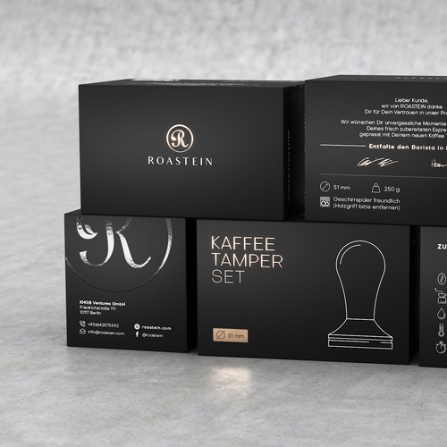 Coffee Tamper Set Packaging