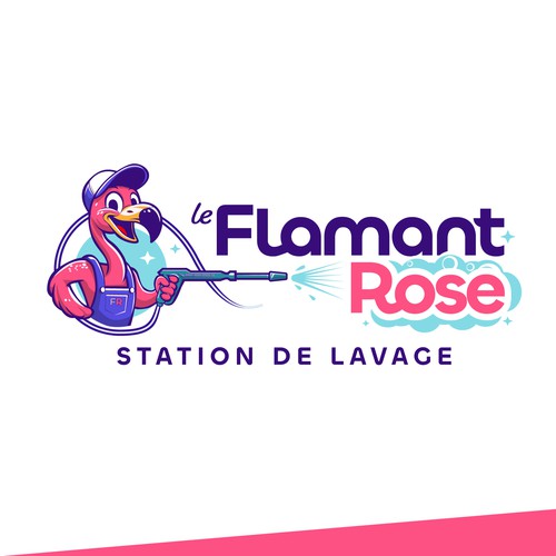 Logo le Flamant Rose