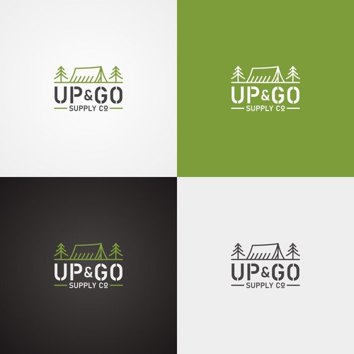 Logo concept for Up & Go