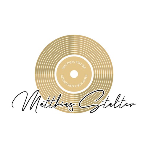 Logo for a music songwriter and producer