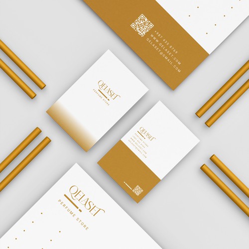 A unique stationery design for "QELASET"