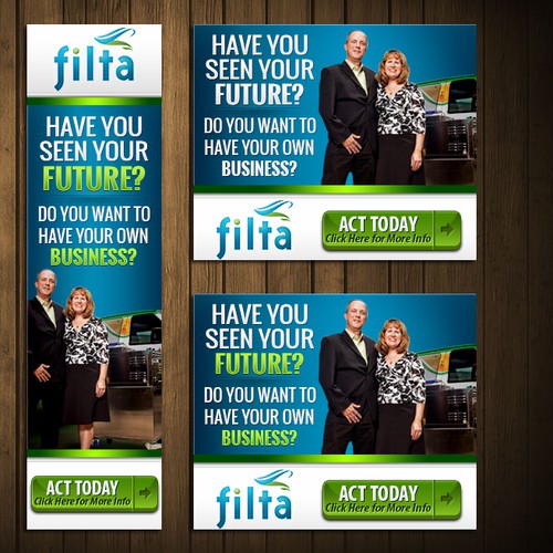 Banner Ads for Filta Franchise USA
