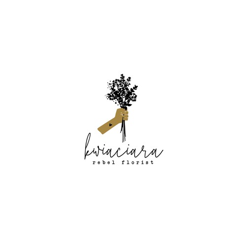 Logo Concept for Kwiaciara.