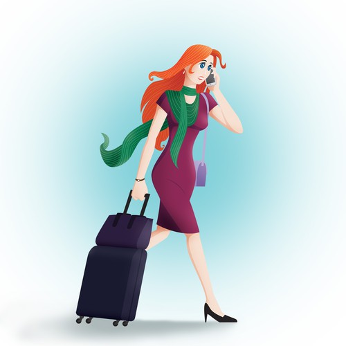Busy Bussineess Lady