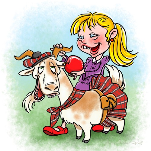 Goat and Girl