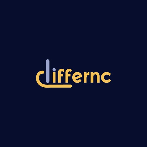 Letter differnc Logo Design