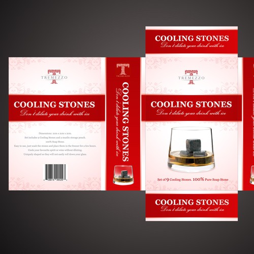 Cooling Stones Packaging