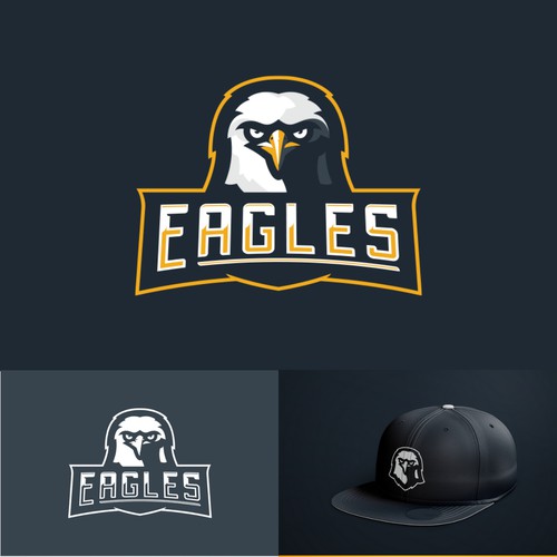 Eagle Mascot Logo