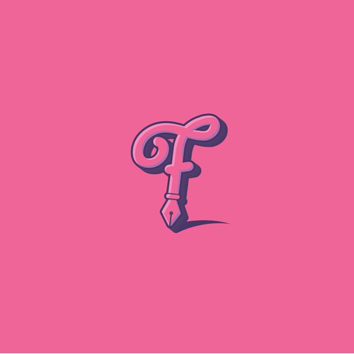 Logo for a feminine writers' club
