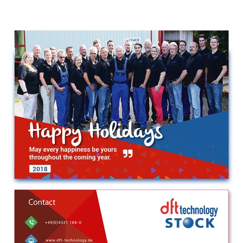 DFT Stock Postcard