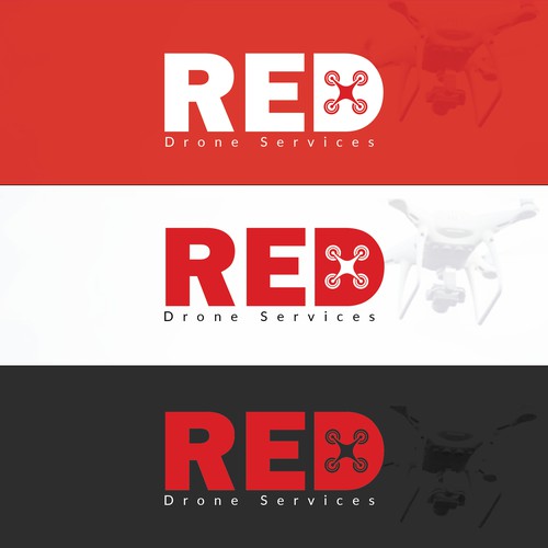 RED drone service logo