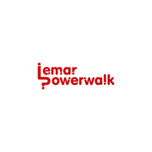 Logo concept for "Lemar Powerwalk"