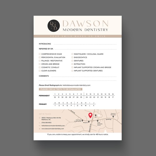Referral pads