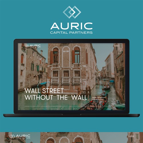 AURIC: Website redesign