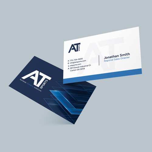 AT Sports Business card