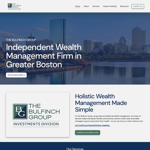 The Bulfinch Group Design