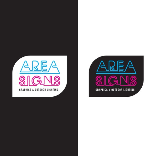 Logo for AREA SIGNS GRAPHICS & OUTDOOR LIGHTING